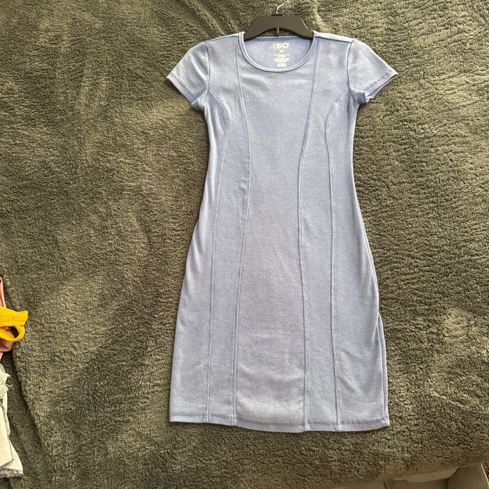 Casual Blue Women's Dress